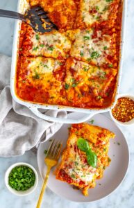 Veg lasagna